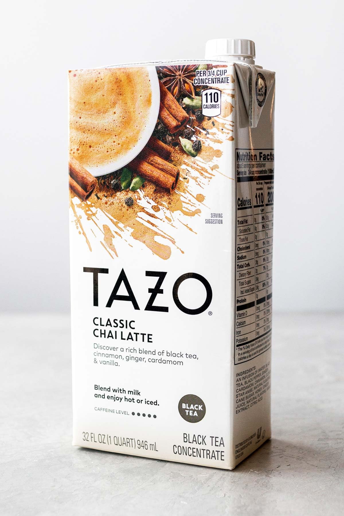 Amazon.com : Azeko TAZO Classic Chai Latte Black Tea Concentrate